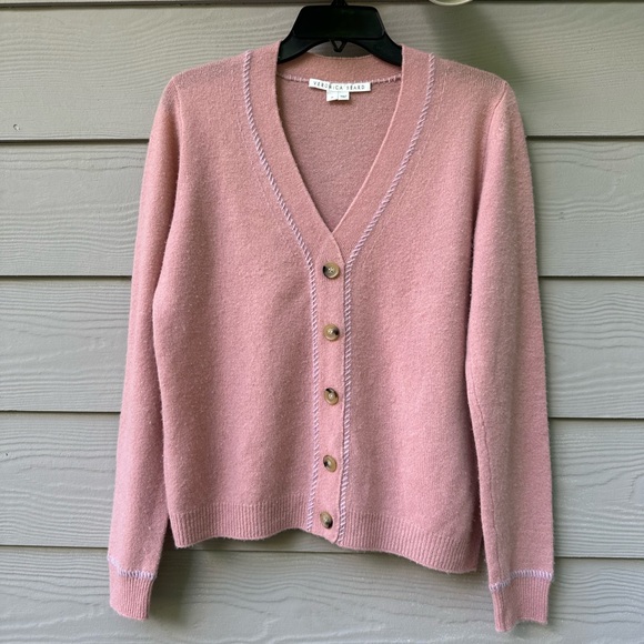 Veronica Beard Arta Cashmere Cardigan - Picture 4 of 12